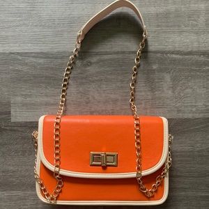 Brand new orange purse /clutch